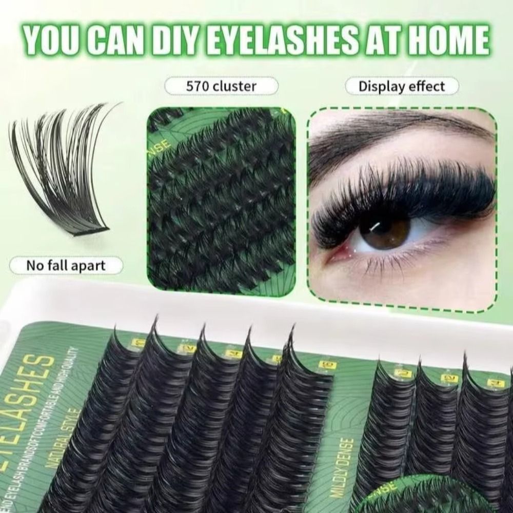 Natural Look False Eyelashes B - Eyelash Extension Natural Look 评论和价格