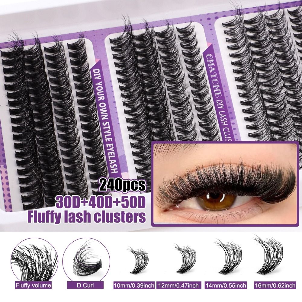 Natural Look False Eyelashes B - Eyelash Extension Natural Look 评论和价格