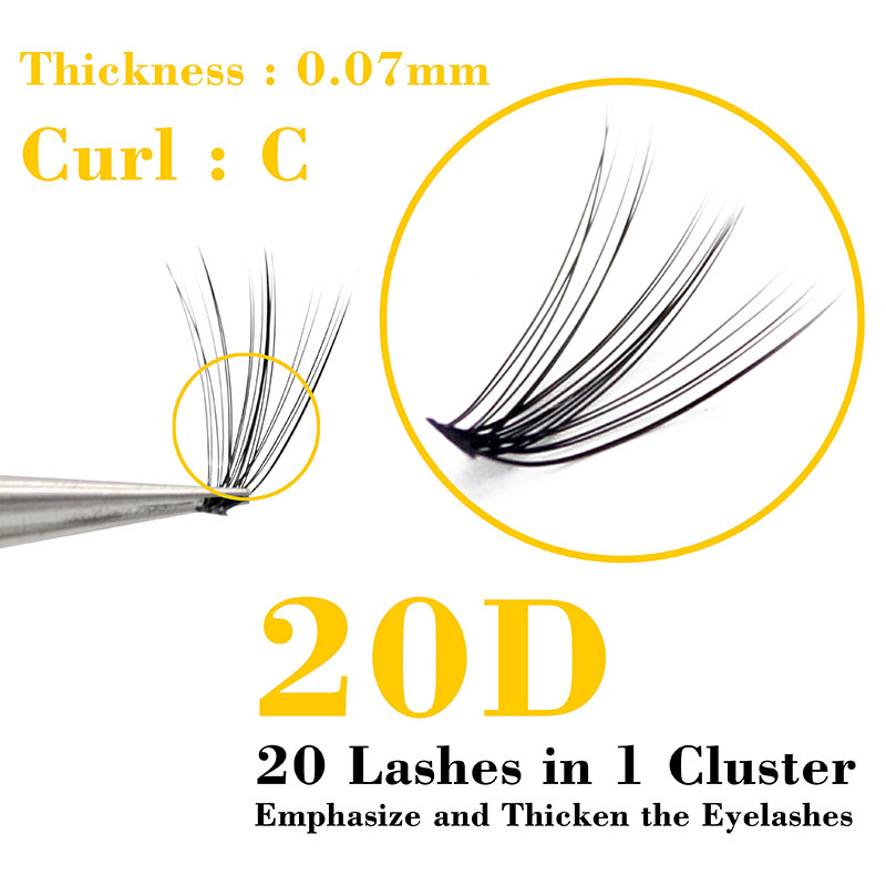 Kimcci 60 Bundles Mink Eyelash - Eyelash Extension Human Hair 评论和价格